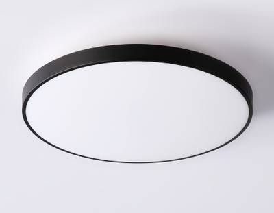 Светильник светодиодный потолочный FZ1224 BK черный IP44 13W 4200K D232*50 (Без ПДУ)