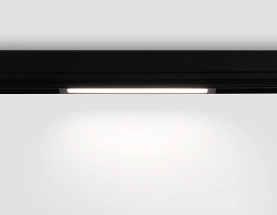 Светильник светодиодный трековый для шинопровода Magnetic GL1650 BK черный IP20 9W 4200K 220V 120° 232*25*42 (Без ПДУ)