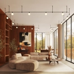Трековый светильник Луна / Luna 3000К 5Вт 220°, TR208-1-5W3K-B. TM Maytoni