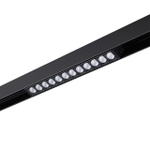 358622 SHINO NT21 064 черный Трековый низковольтный св-к диммируемый с ДУ, со сменой цв.температуры IP20 LED 3000~6500К 12W 48V FLUM