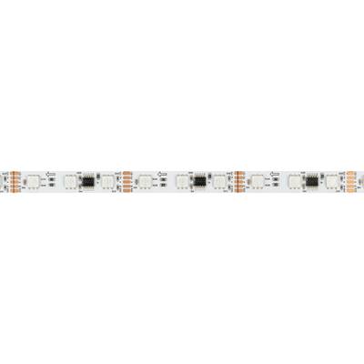 Светодиодная лента DMX-B60-10mm 12V RGB-PX3 (14 W/m, IP20, 5060, 5m) (Arlight, бегущий огонь)