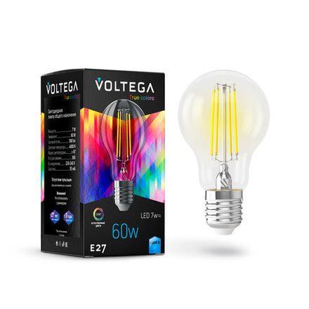 Светодиодная лампа Crystal A60 7W 4000K E27 CRI97, 7155. TM Maytoni