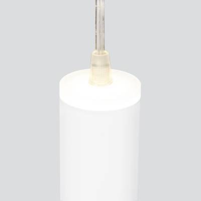 Подвесной светодиодный светильник белый матовый DLR035 12W 4200K белый матовый