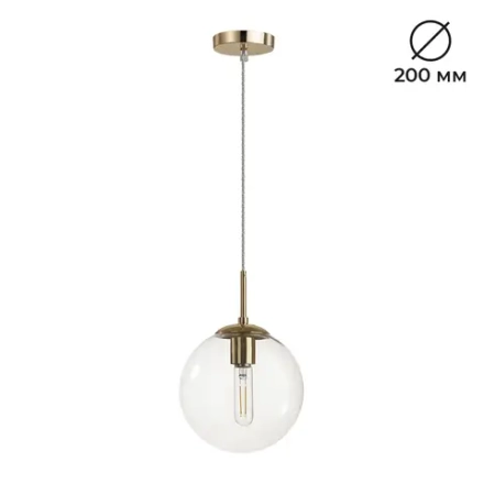 6509/1B SUSPENTIONI LN26 409 золотой Подвес E27 1*60W 220V SUMMER