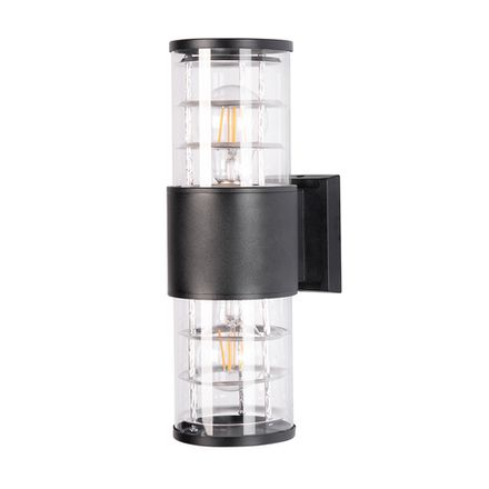Уличный настенный светильник Arte lamp TOKYO A5315AL-2BK, 2хE27