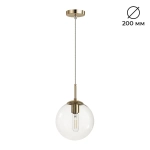 6509/1B SUSPENTIONI LN26 409 золотой Подвес E27 1*60W 220V SUMMER