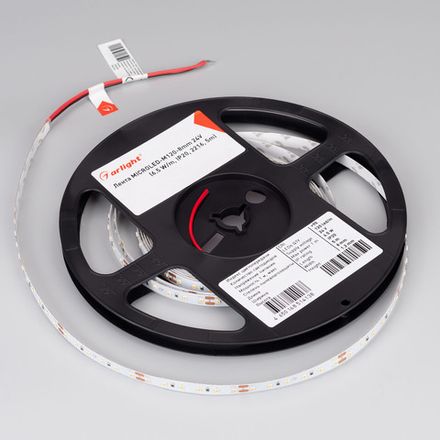 Лента MICROLED-M120-8mm 24V Warm3000 (6.5 W/m, IP20, 2216, 5m) (Arlight, Открытый)