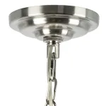 723085 Люстра FLUME 8х40W E14 ЧЕРНЫЙ МАТОВЫЙ/НИКЕЛЬ Lightstar