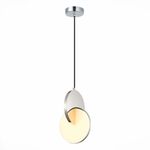 SL6107.113.01 Светильник подвесной ST-Luce Хром/Белый Хром LED 1*12W 3000K