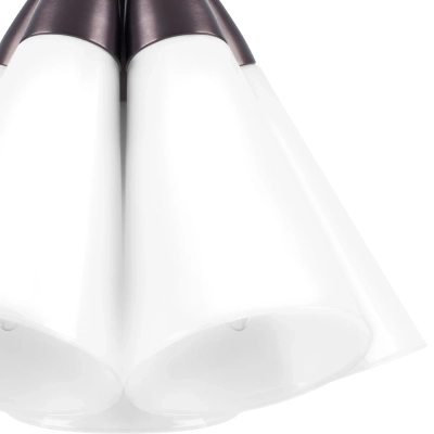 757150 Люстра CONE 5х10W (led) E14 КОФЕЙНЫЙ/БЕЛЫЙ Lightstar