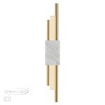 4359/10WL MIDCENT ODL23 221 белый мрамор/золотистый металл Настенный светильник IP20 LED 10W 655Лм 3000K MARMI