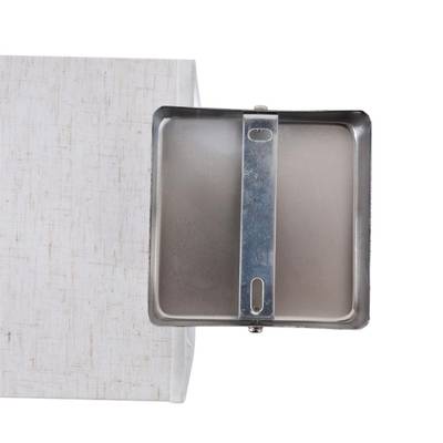 8360/1W CLASSI хром/бежевый металл/текстиль Бра E27 60W 240V NORMAN