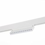 ST364.536.12 Магнитный трековый светильник белый LED 1*12W 3000K 1 009Lm Ra&gt;80 36° IP20 L219xW22xH108 48V