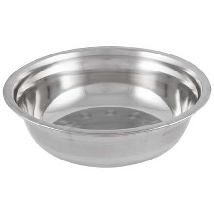 Миска Bowl-23, объем 1,7 л, с расширенными краями, из нерж стали, зеркальная полировка, диа 23 см (Минимальная отгрузка 25 шт)