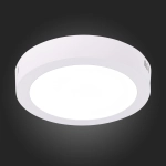 ST112.532.12 Светильник настенно-потолочный Белый LED 1*12W 3000K 715Lm Ra80 120° IP20 D160xH28 90-265V
