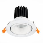 ST705.548.10 Св-к встр. Белый LED 1*10W 4000K 750Lm Ra&gt;90 38° IP20 D102xH85 170-240V