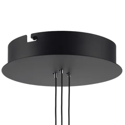 737427 Люстра EMISFERO 19W LED 1347LM 130G ЧЕРНЫЙ/МЕДЬ 3000K Lightstar