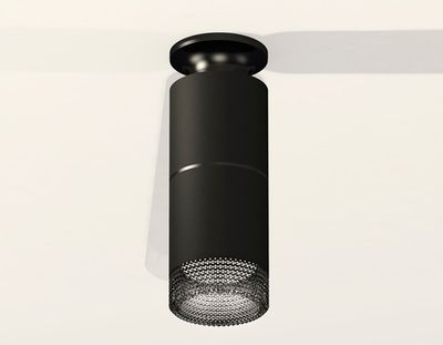 Комплект накладного светильника XS6302202 SBK/PBK/BK черный песок/черный полированный/тонированный MR16 GU5.3  (N6902, C6302, A2061, N6151)