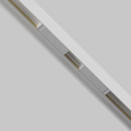 Коннектор питания прямой гибкий 5см Exility белый, TRA034CPC-42W-5-1. TM Maytoni