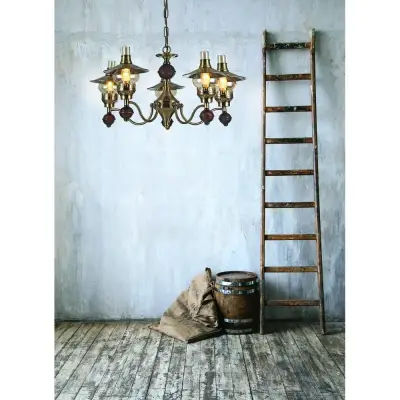 Подвесная люстра Arte Lamp TRATTORIA A5664LM-5AB, 5хE14