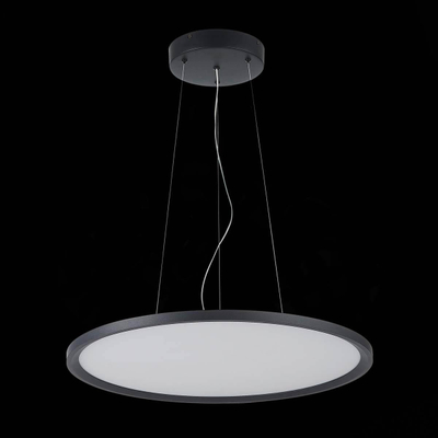 ST602.443.56 Светильник подвесной Черный LED 1*56W 4000K 5 040Lm Ra>80 120 IP20 D600xH36 90-265V