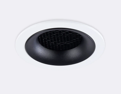 Светильник встраиваемый TN102722 WH/BK белый/черный GU5.3 92*92*23
