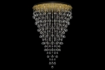 Подвесная хрустальная люстра Arti Lampadari Flusso H 1.4.80.615 G