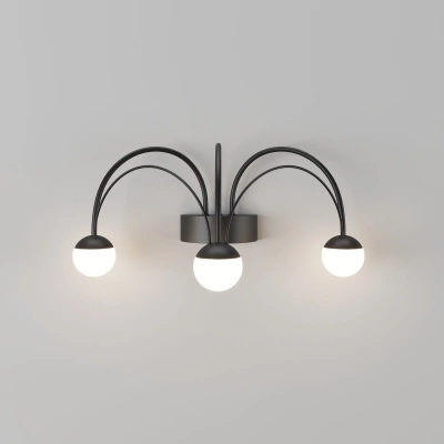 Настенный светодиодный светильник Ragno 90031/3 черный, LED