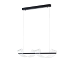 08042-2AS,19 Подвес Илина черный w90*20 h150 Led 28W (4000K)