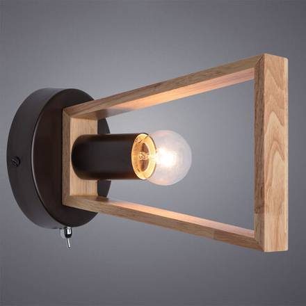 Настенный светильник Arte Lamp BRUSSELS A8030AP-1BK, 1хE27