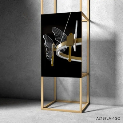 Подвесная люстра Arte Lamp DARCY A2187LM-1GO, 1хLED