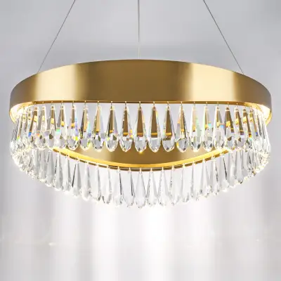 703163 Люстра HELIO 30W LED 2778LM ШАМПАНЬ 3500K Lightstar