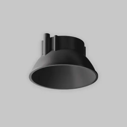 Декоративная черная рамка-отражатель для светильников серии Альфа / Alfa LED, Ring8-10W-RD-B. TM Maytoni
