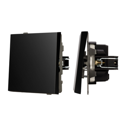 Механизм звонкового выключателя SWT-TENDO-MKR1-PL-BK (230V, 10A) (Arlight, -)