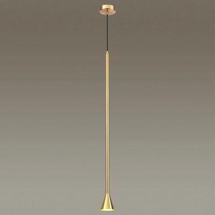 3884/1G HIGHTECH ODL20 477 золотистый/металл Подвесной светильник LED GU10 7W 220V PIPA