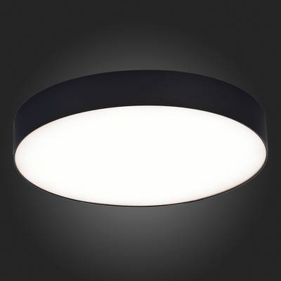 ST606.442.48 Светильник потолочный Черный LED 1*48W 4000K 4 320Lm Ra&gt;85 120° IP20 D400xH55 185-265V