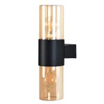 Уличный настенный светильник Arte lamp SEGINUS A6515AL-2BK, 2хE27