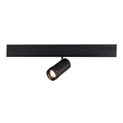 ST357.436.12 Магнитный трековый светильник ZOOM Черный LED 1*12W 3000K Lm Ra90 10-55° IP20 D50xH160 48VV
