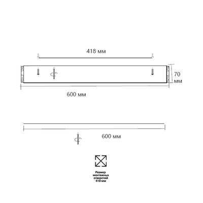 7722/100L PIKO LED SN 38 Светильник металл/пластик/стекло/белый/золотой LED 100Вт 3000-6000K D600 IP20 пульт ДУ FELICE