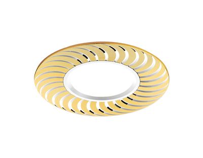 Встраиваемый потолочный точечный светильник A720 G/AL золото/алюминий