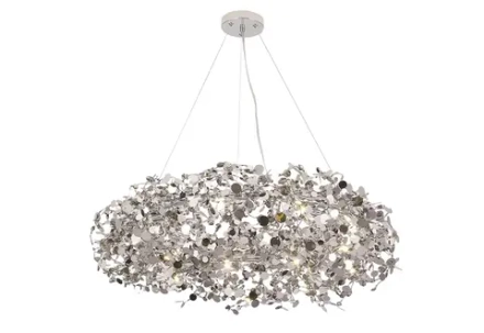 Люстра Crystal Lux GARDEN SP9 D800 CHROME 1860/309
