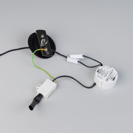 Светильник SP-KOTARO-R350-12W Warm2700 (BK-GR, 36 deg, 230V, TRIAC) (Arlight, IP20)