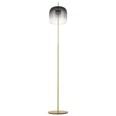 804718 Торшер CUPOLA LED 1х18W 900LM ЗОЛОТО/ДЫМЧАТЫЙ 3000K Lightstar