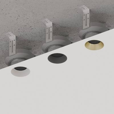 Декоративная рамка для безрамочного светильника Arte Lamp INTER A3010PL-1BK, GU10