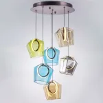 796169 Люстра CARAMELLO LED 6х6W 700LM КОФЕЙНЫЙ/МУЛЬТИКОЛОР 3000K Lightstar