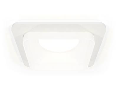 Комплект встраиваемого светильника с акрилом XC7901013 SWH/FR белый песок/белый матовый MR16 GU5.3 (C7901, N7755)