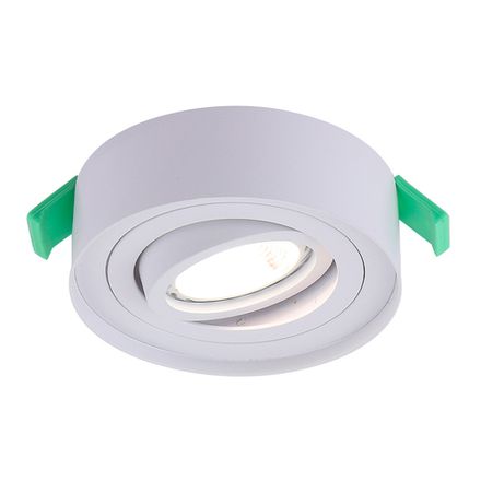 Светильник встраиваемый c малым заглублением Crystal Lux CLT 059C1 WH 1400/092