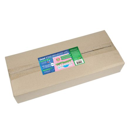 ULT-P44D-10W/SPLE IP20 AQUA SIMPLE WHITE Набор для гидропоники "Минисад AQUA SIMPLE", светильник для растений светодиодный с подставкой. Спектр для фотосинтеза. Белый. TM Uniel