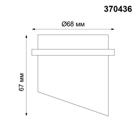 370436 SPOT NT19 515 белый Встраиваемый светильник IP20 GU10 50W 220V BUTT