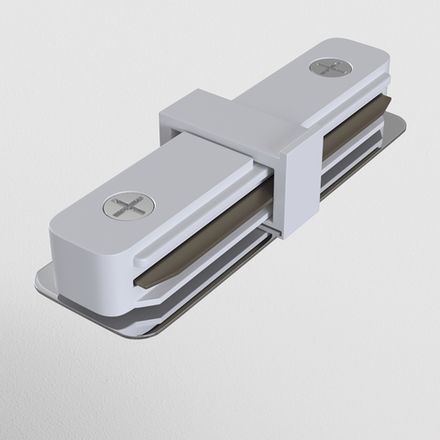 Коннектор прямой Unity белый, TRA001C-11W. TM Maytoni